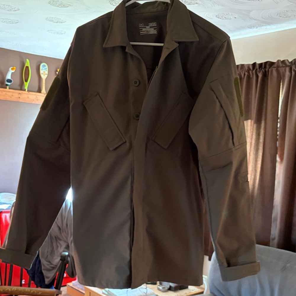 Under Armour Men's Olive Military Jacket